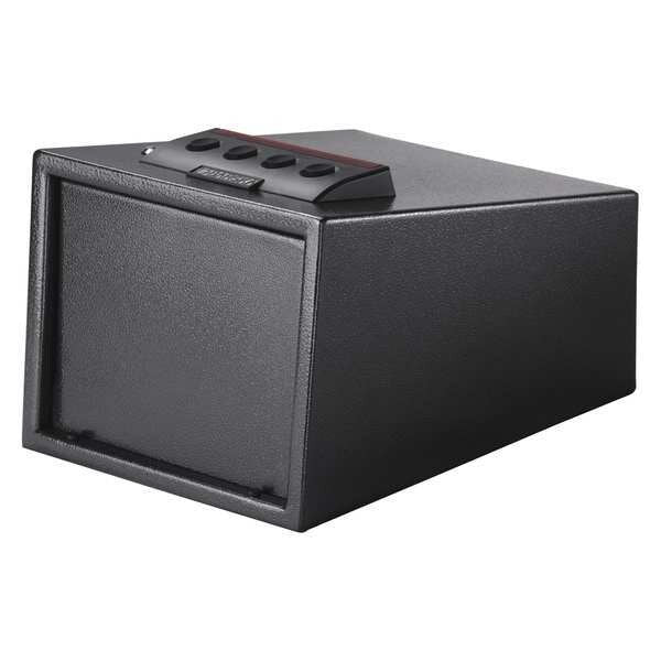 Security Safe, 0.89 cu ft, 10 lb, Locking Latch Lock