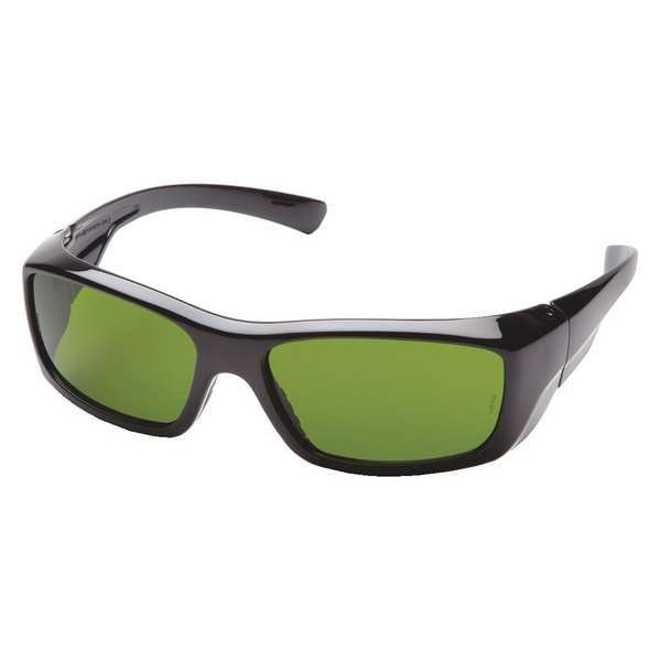 Safety Glasses, Wraparound Shade 3.0 Polycarbonate Lens, Scratch-Resistant