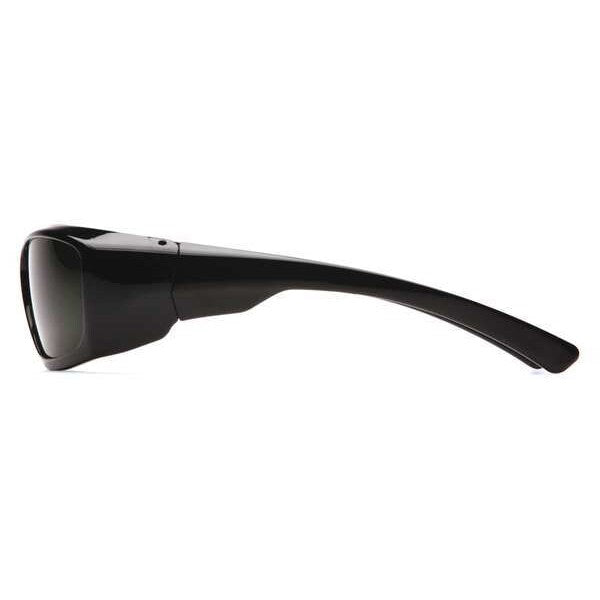 Safety Glasses, Wraparound Shade 3.0 Polycarbonate Lens, Scratch-Resistant