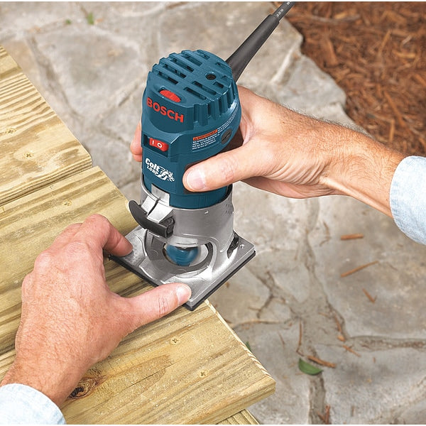 Palm Router Combo Kit, 1 HP, 120V, 5.6A