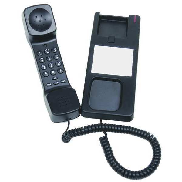 Hospitality Telephone, Analog, Wall or Desk Black