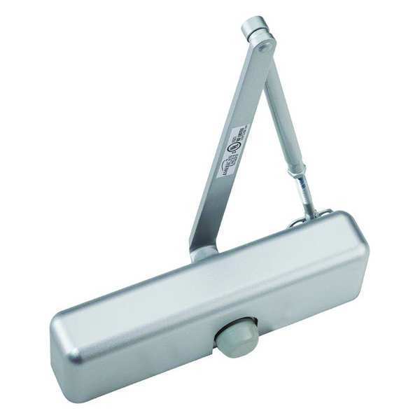 Manual Hydraulic PDQ 3100 Light Commercial Closer Heavy Duty Interior and Exterior, Silver