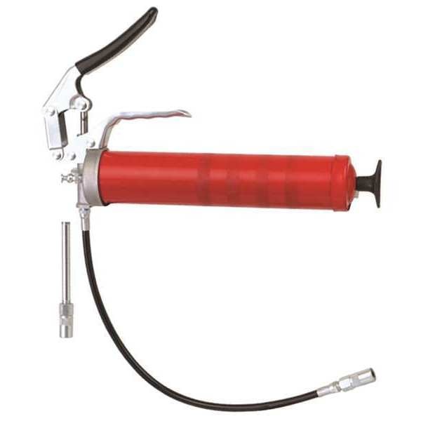 Grease Gun, 5000 psi, Red, 18 in.