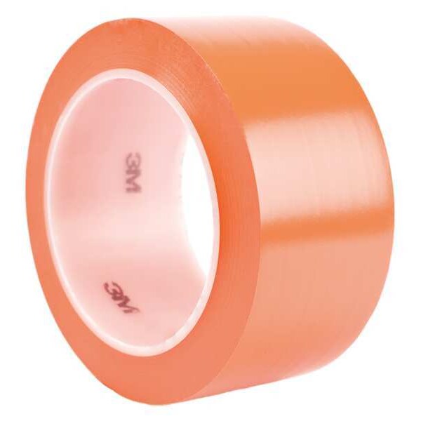 Floor Marking Tape, 36yd.L x 2in.W, Orange