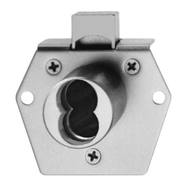 Interchangeable Core Cabinet and Drawer Dead Bolt Locks, Coreless, SFIC Key