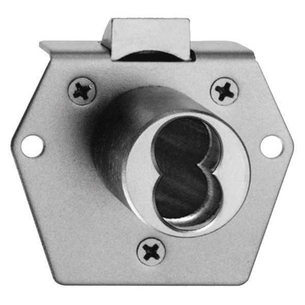 Interchangeable Core Cabinet and Drawer Deadlatch Locks, Coreless, SFIC Key