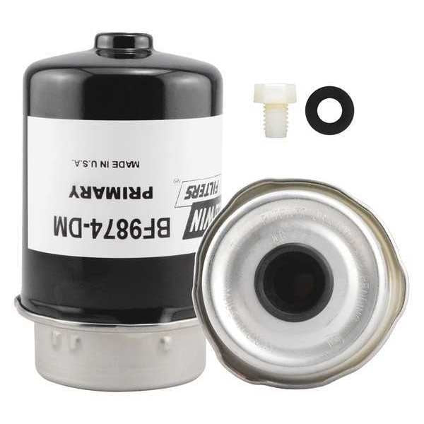 Fuel/Water Separator, 5-5/16x3-5/32 In