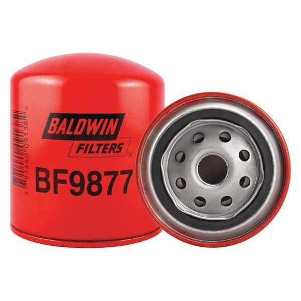 Fuel Spin-on Filter, 4-11/32 x 3-11/16 In