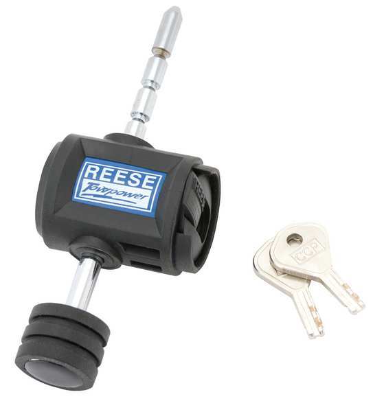 Coupler Lock, Adjustable, Chrome