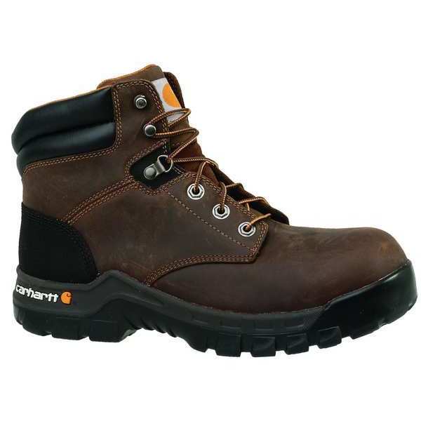 Size 11 Men's 6 in Work Boot Composite Work Boot, Brown