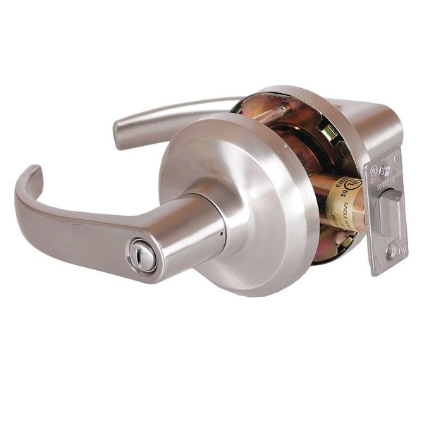 Lever Lockset, Mechanical, Privacy, Grade 1