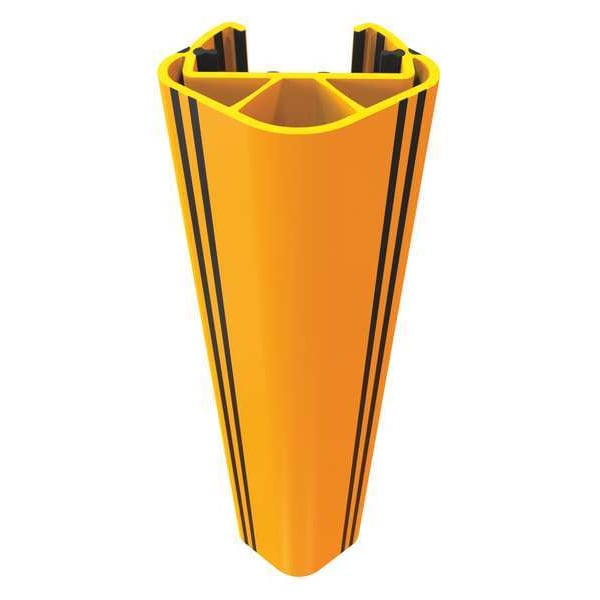 Rack Leg Protector, Yellow, 3/8in. Thick