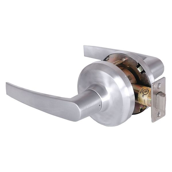 Lever Lockset, Mechanical, Passage, Grd. 1