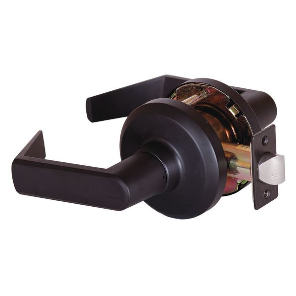 Lever Lockset, Mechanical, Passage, Grd. 1