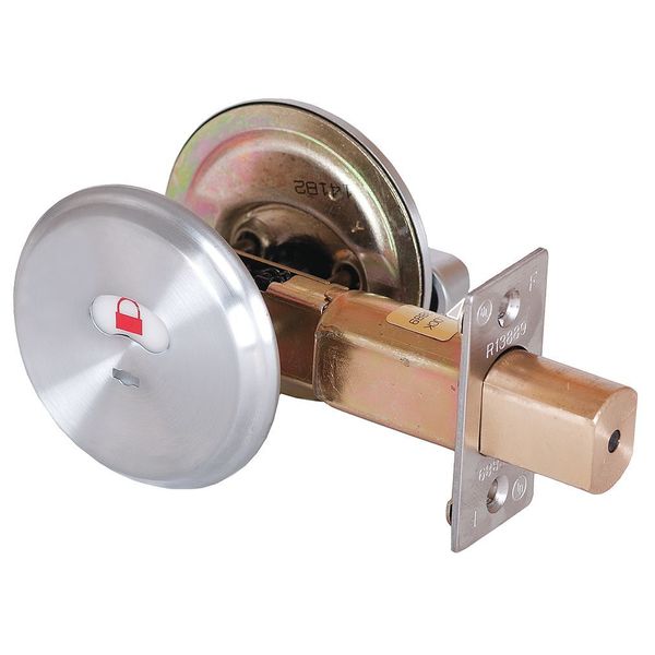 Deadbolt, QDB2, Satin Chrome, Medium-Duty