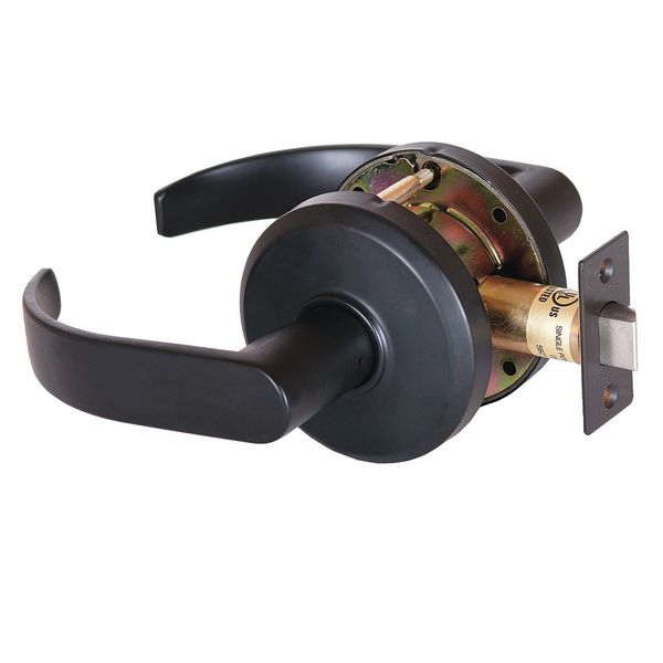 Lever Lockset, Mechanical, Passage, Grd. 2