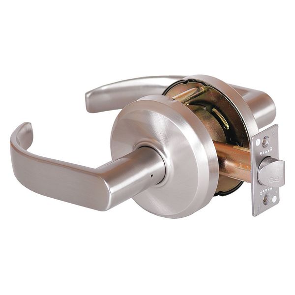 Lever Lockset, Mechanical, Passage, Grd. 2