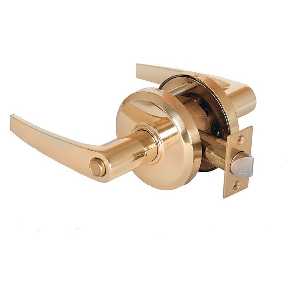 Lever Lockset, Mechanical, Privacy, Grade 2