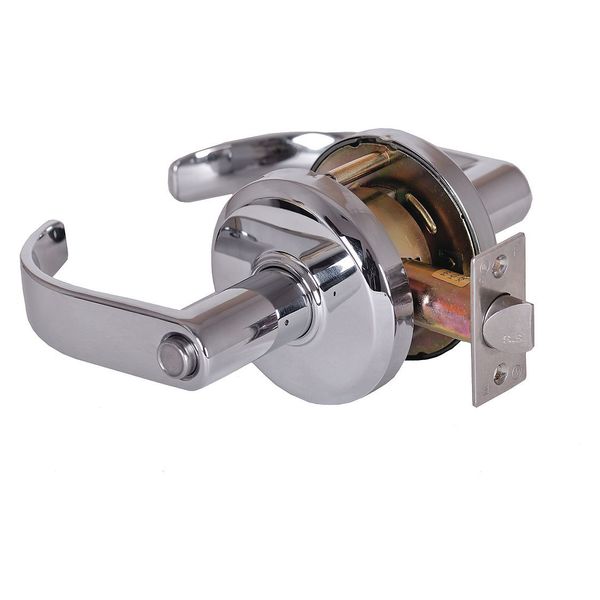 Lever Lockset, Mechanical, Privacy, Grade 2
