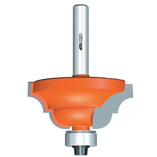 Router Bit, 2 Flutes, 1-11/16 in. Cut Dia.