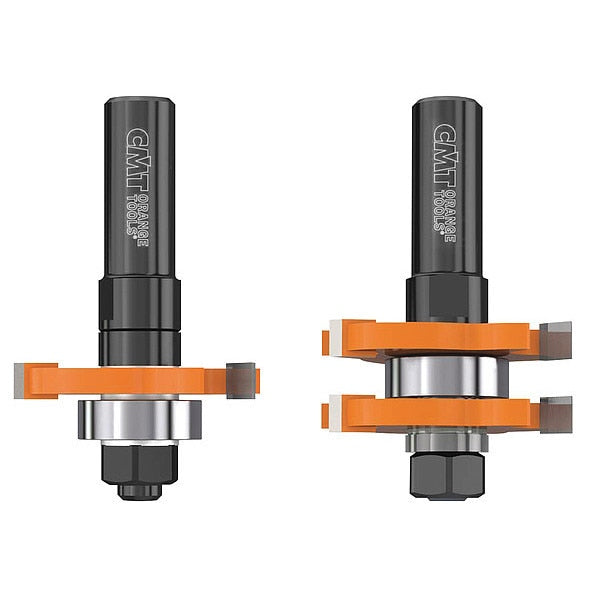 Router Bit Set, Steel, 2 Pcs.