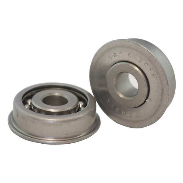 Flanged Ball Bearing, 1-3/8in dia, 120lb