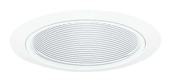Recessed Trim, 5in, White Baffle