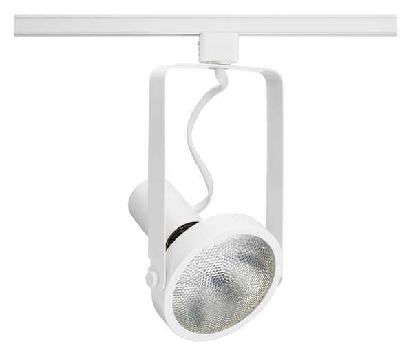 Track Fixture, Open Back Spot, 120W, 120V