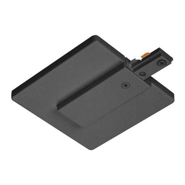 End Feed Connector and J-Box Cover, Black