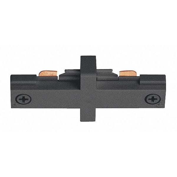 Mini Straight Connector, Black