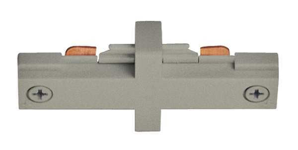 Mini Straight Connector, Silver