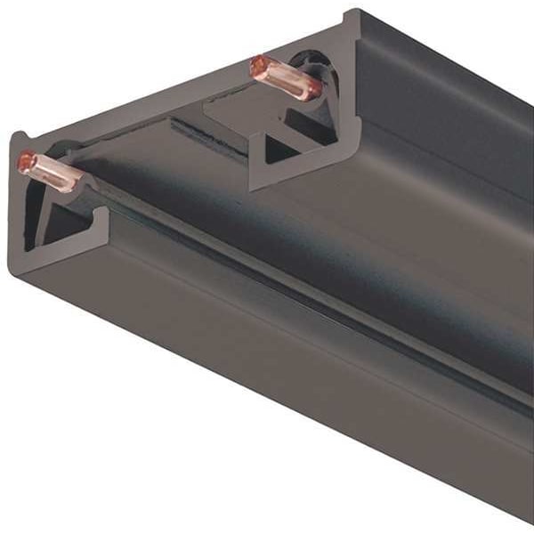 Track Section, 4 ft, Black