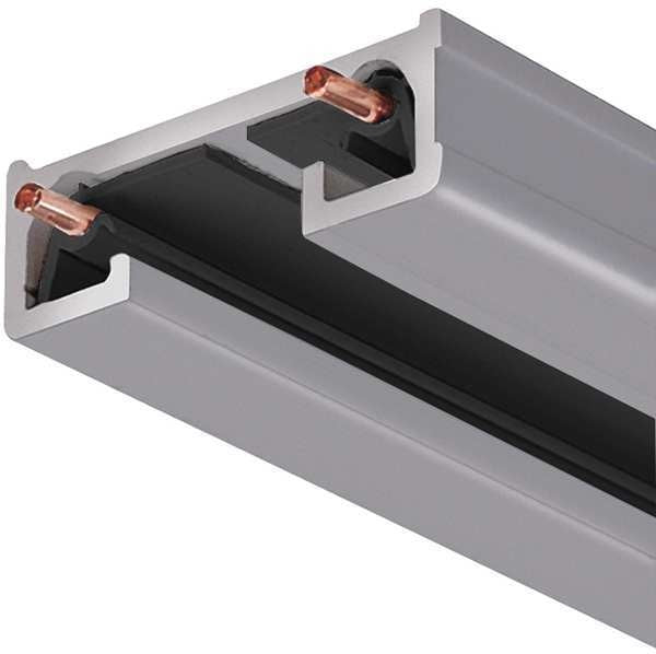 Track Section, 2 ft, Silver
