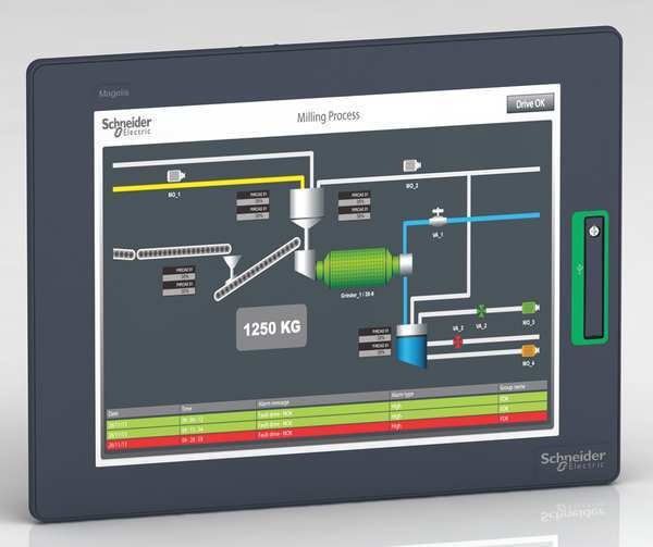 Touch Panel, 12.1 in. TFT Color, 24VDC