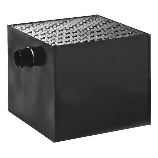Grease Interceptor, Capacity 40, 20 psi