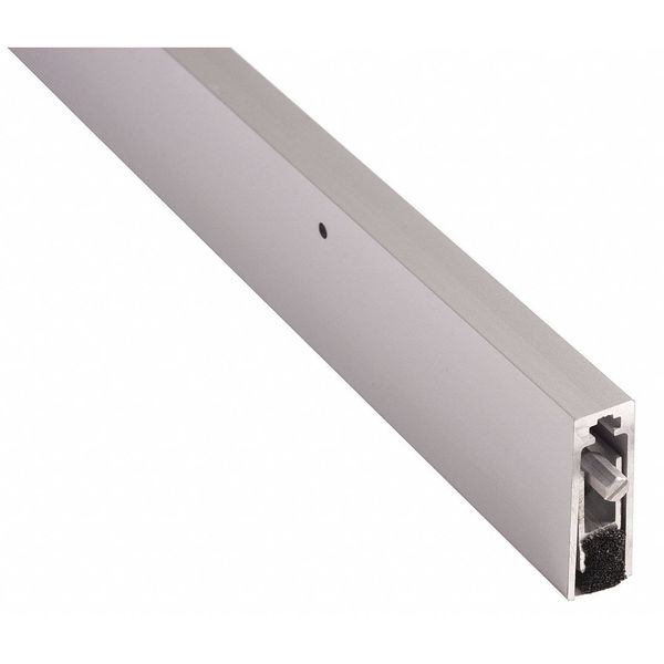 Auto Door Bottom, 48in.L, Aluminum