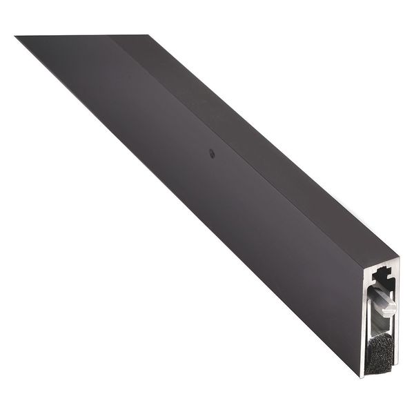 Auto Door Bottom, 48in.L, Standard, Black