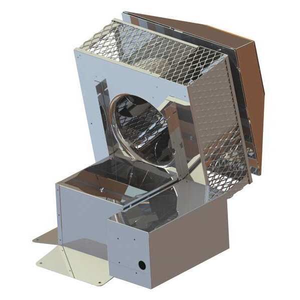 Draft Inducer, 115V, Stainless Steel, 14 3/4 in H.