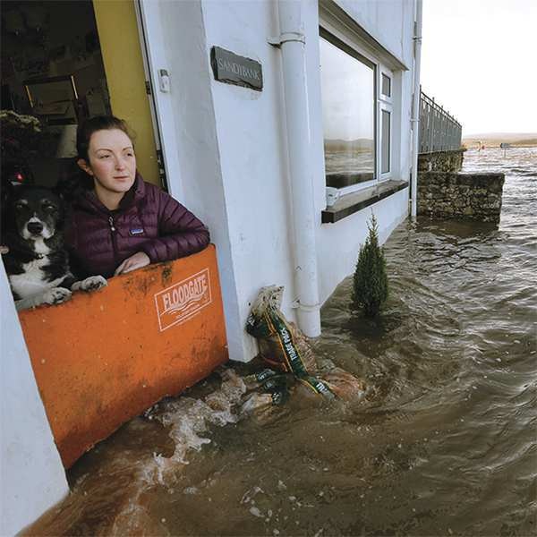 Flood Gate Doorway Protection, 40Lx26.5