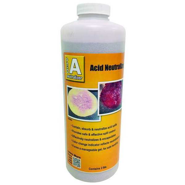 Acid Neutralizer, 1 qt, Bttl, Granular, PK10