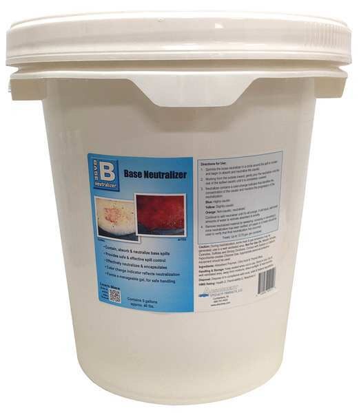 Base Neutralizer, 5 gal., Pail, Granular