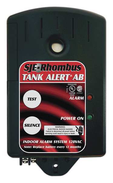Level Alarm , 120VAC, NEMA 1, 1A, 2.4W