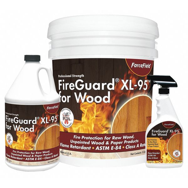 Flame Retardant Coating, Wood, 5 gal.