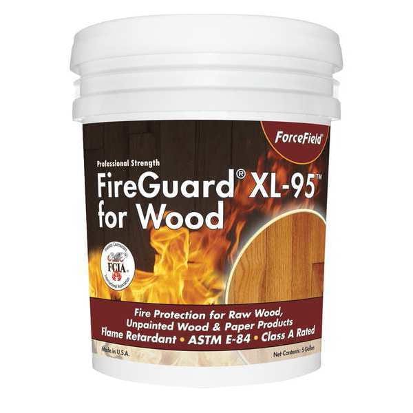 Flame Retardant Coating, Wood, 1 gal., PK4
