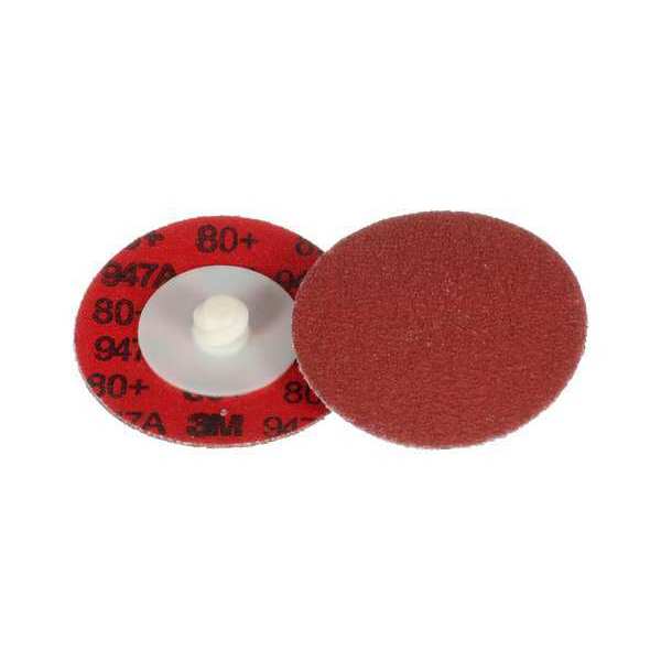 Abrasive Disc, 80 Grit, 947A, 2in