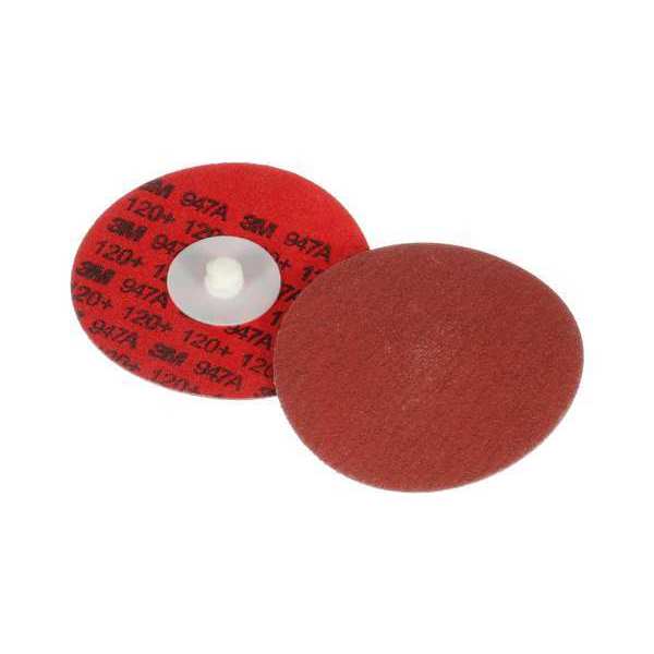 Abrasive Disc, 120 Grit, 947A, 3in