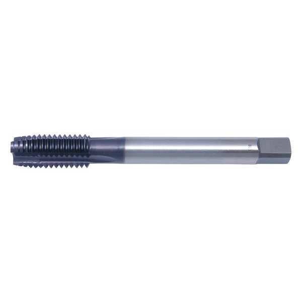 Spiral Point Tap, #4-48, Plug, UNF, 3 Flutes, TiAlN