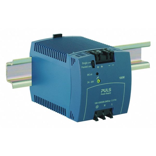 DC Power Supply, Plastic, 24 to 28VDC, 100W