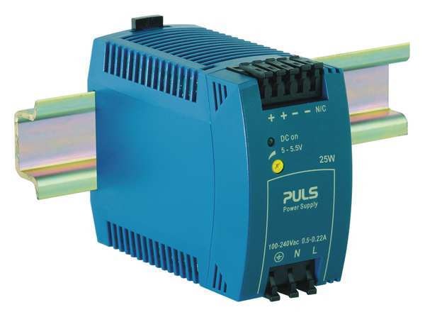 DC Power Supply, Plastic, 5 to 5.5VDC, 25W