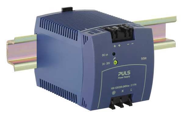 DC Power Supply, Plastic, 24 to 28VDC, 95W